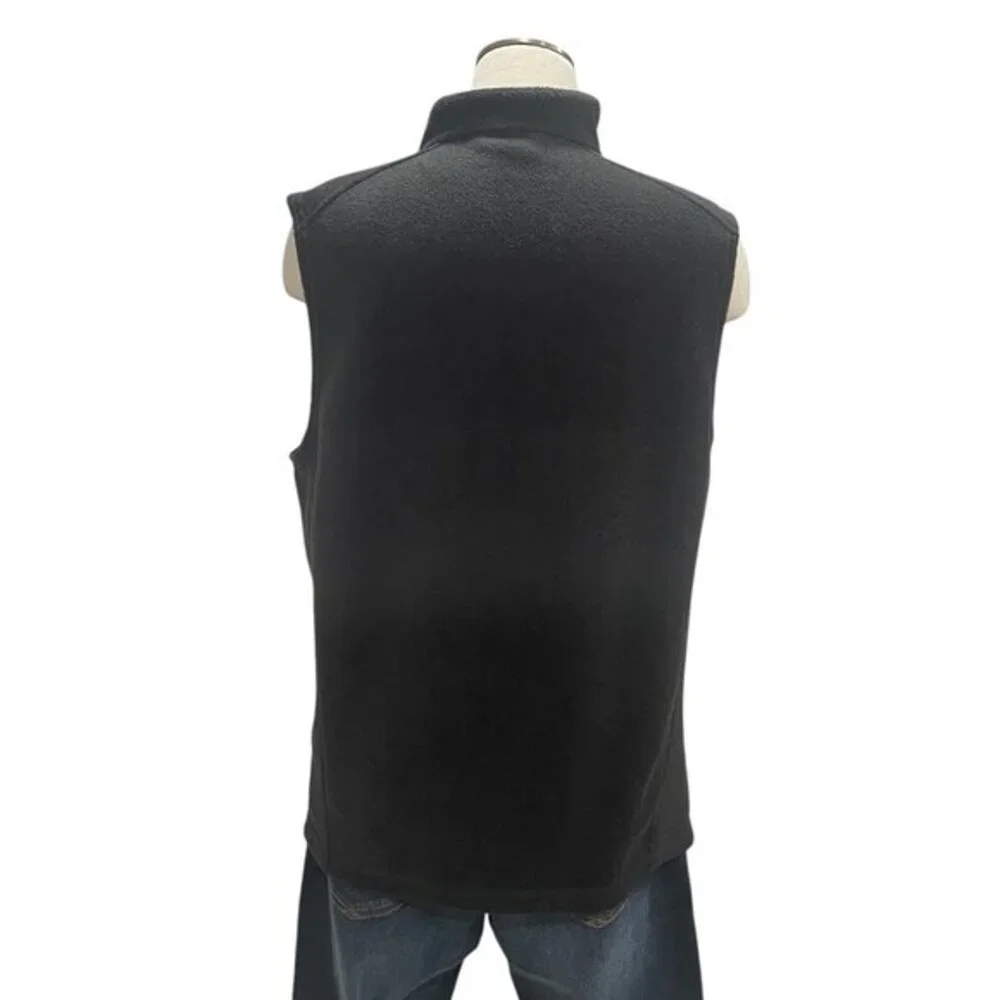 Columbia Fleece‎ Vest M Sleeveless Outdoor Casual Layering Rugged Hiking Cozy
